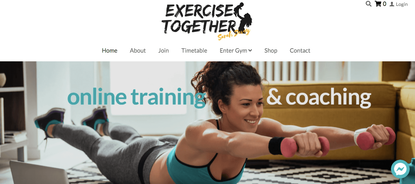 A website built on Strikingly selling fitness coaching services A website built on Strikingly selling fitness coaching services